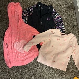 UA, Cat & Jack, & Oshkosh- 3T girls tops!